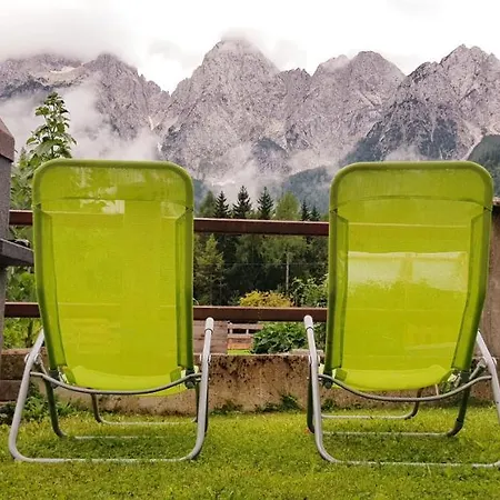 Mountain Peaks With Sauna * Gozd Martuljek