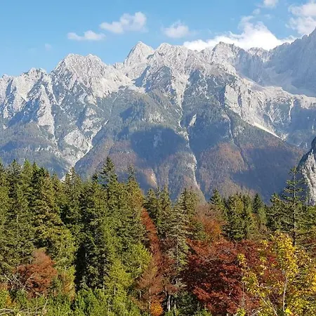 Mountain Peaks With Sauna
