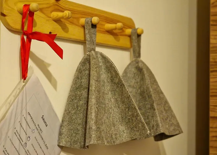 Mountain Peaks With Sauna