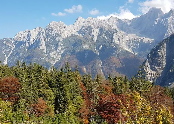 Mountain Peaks With Sauna